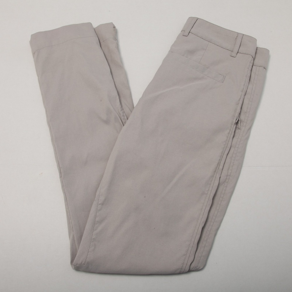 OUTLIER Men's Size 28 Gray Two-Way Stretch Nylon Pants F. Cloth Slim Fit Travel